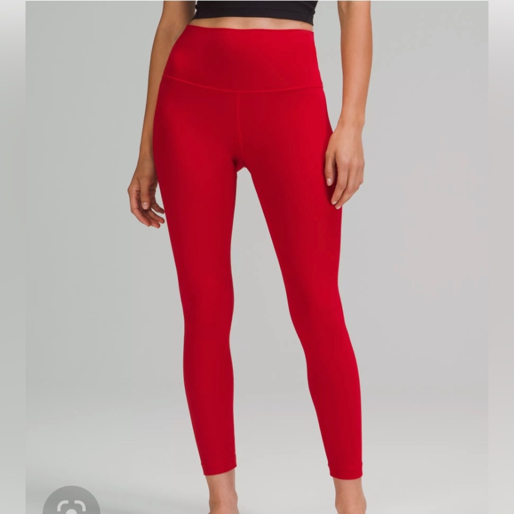 Lululemon Align leggings “25 Red